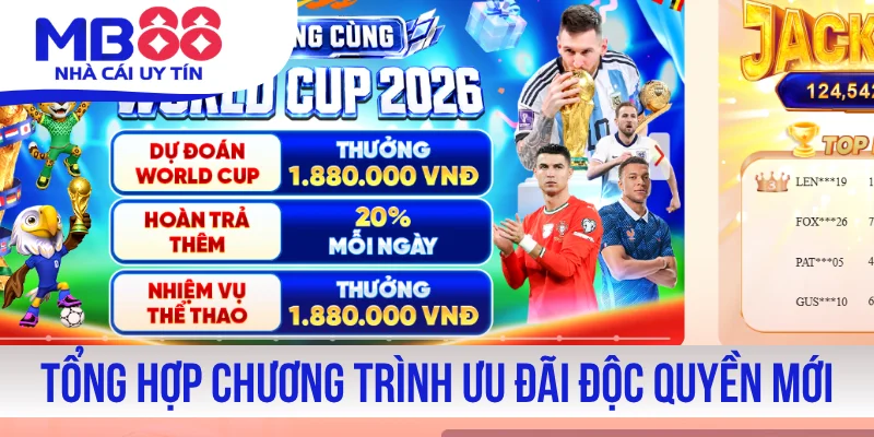 Tổng hợp chương trình ưu đãi độc quyền mới nhất 2026
